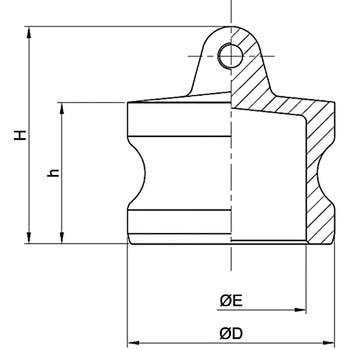 ダストプラグ ブロンズ 小澤物産(OZC)