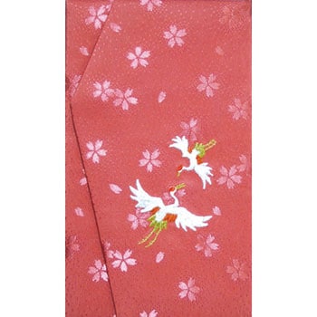 金封ふくさ 刺繍付き タカ印(ササガワ)