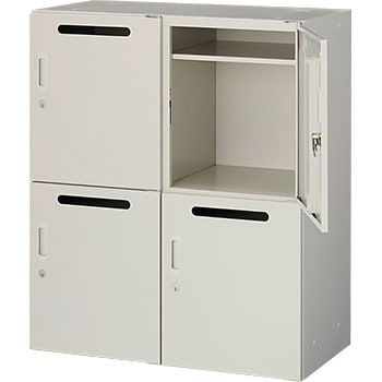U型壁面書庫(パーソナルロッカー) TRUSCO