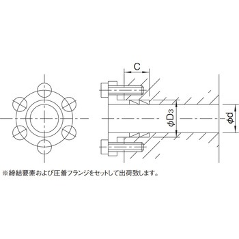 トルクリミッタ フランジタイプ TF series 三共製作所