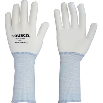 TGL-3100L-10P-L ナイロンインナー手袋 ロング TRUSCO 20771302