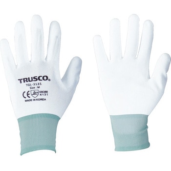 ナイロン手袋PU手のひらコート TRUSCO