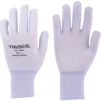 カーボン・ナイロンインナー手袋 TRUSCO