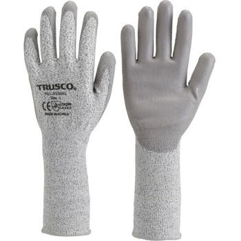 HPPE手袋PU手のひらコートロング TRUSCO