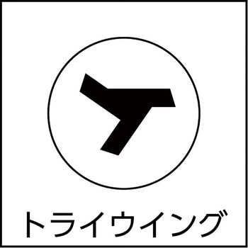 トライウイング皿頭小ねじ(ステンレス) TRUSCO