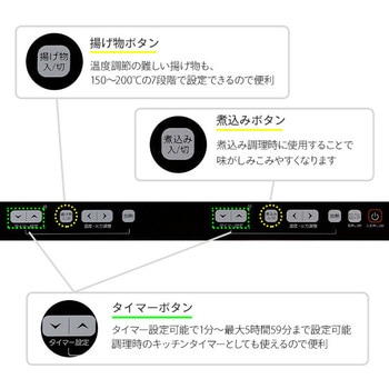 IHクッキングヒーター&専用台セット YAMAZEN(山善)