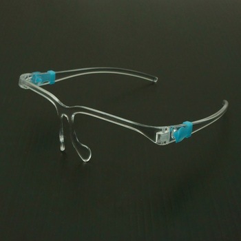 フェイスシールド メガネ型 (フレーム+シールド) 100セット 小野商事