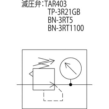 TAR403-15 レギュレーター 1個 TRUSCO 【通販サイトMonotaRO】