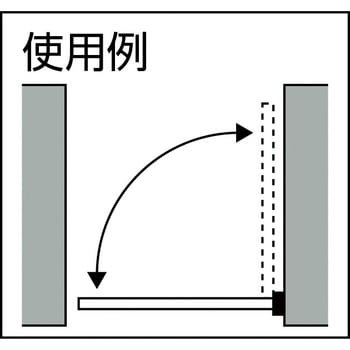 ステンレス製自由蝶番(片開)