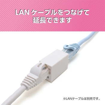 LAN中継アダプタ CAT6 マグネット付き MCO