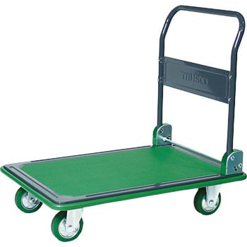 プレス製運搬車 ハイグレード運搬車 (折りたたみハンドルタイプ) TRUSCO
