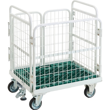 AMG-1S 折りたたみ式網台車 アミーゴカーゴ TRUSCO 荷重250kg 【通販