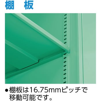 MUBH-18B 工場用システム保管庫 MU型(防災用) TRUSCO 最大積載量350kg/台 スチール 幅900mm奥行450mm高さ1830mm  MUBH-18B - 【通販モノタロウ】