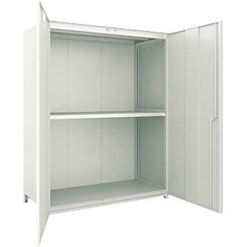 軽中量ボルトレス棚 M2型 (パネル・扉付・200kgタイプ、高さ1800mm、3段タイプ) TRUSCO