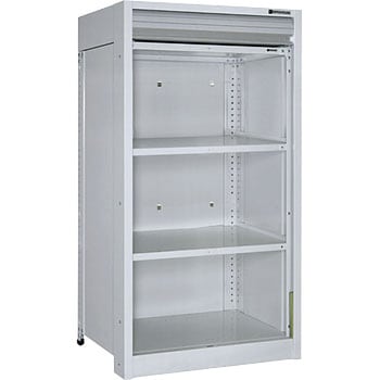 軽中量棚 TLA型 (中棚ボルトレスタイプ、150kgタイプ、高さ1360mm、シャッター付) TRUSCO