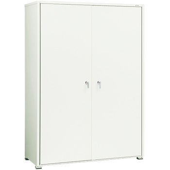 軽中量ボルトレス棚 M3型 (パネル・扉付・300kgタイプ、高さ1800mm、3段タイプ)連結型 TRUSCO