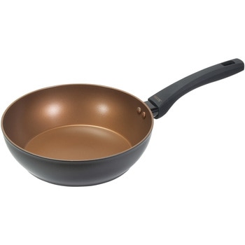 VISIONS GOLD Coating IH対応ディープパン Black VISIONS