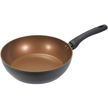 VISIONS GOLD Coating IH対応ディープパン Black VISIONS