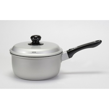 軽量!こびりつきにくいふっ素樹脂加工アルミ鍋 ベストコ
