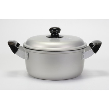 軽量!こびりつきにくいふっ素樹脂加工アルミ鍋 ベストコ