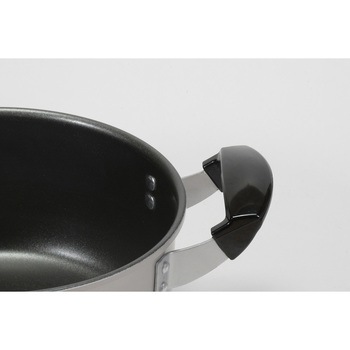 軽量!こびりつきにくいふっ素樹脂加工アルミ鍋 ベストコ