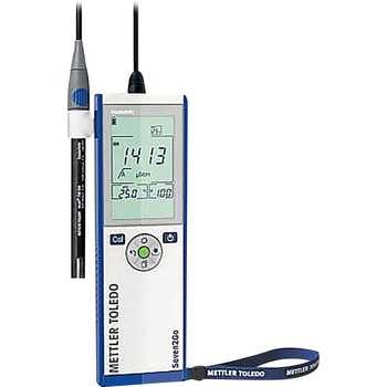 ポータブル導電率メーター Seven2Go 校正証明書付 METTLER TOLEDO(メトラー・トレド)
