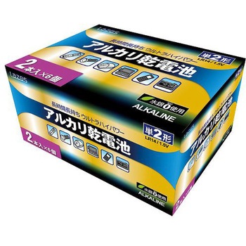 アルカリ乾電池 LAシリーズ Lazos
