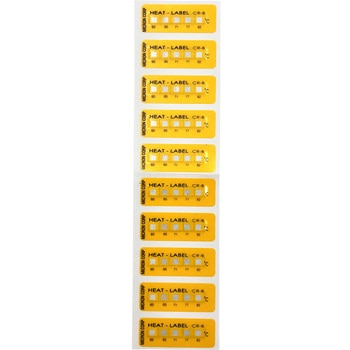 ヒートラベル 不可逆性 5点表示 ミクロン