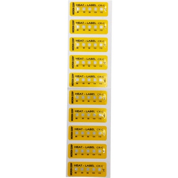 ヒートラベル 不可逆性 5点表示 ミクロン