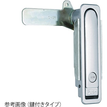 防水平面スイングハンドル サチライトクロムめっき AB-15