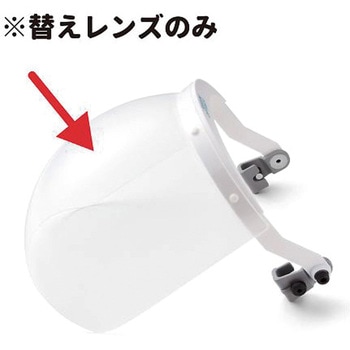 フェイスシールド交換用レンズ NS-290用 理研オプテック