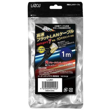 高速フラットLANケーブル category7 L-LNCシリーズ Lazos