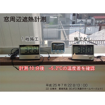 遮光・遮熱シート 今すぐ木陰 10枚入 アズワン