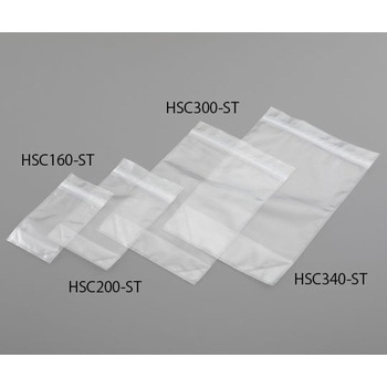 ガスバリアチャック袋 高密封特殊チャック 自立スタンディングパウチ袋 50枚入 HSCシリーズ アズワン