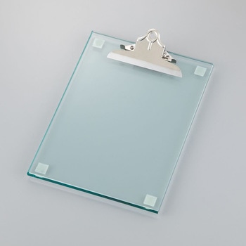 10x14 クランプ付きガラステーブル 254×355mm 1個 アズワン