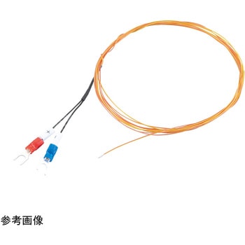 被覆K熱電対 テフロン(R)被覆 Φ0.127mm DS-2000-012シリーズ アズワン