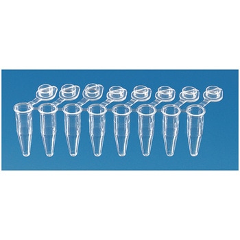 8連PCRチューブ 独立キャップ 0.2mL 120本入 - BRAND