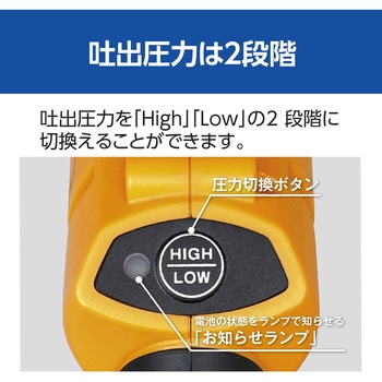 充電式ポータブルウォッシャー 京セラインダストリアルツールズ(旧:リョービ)