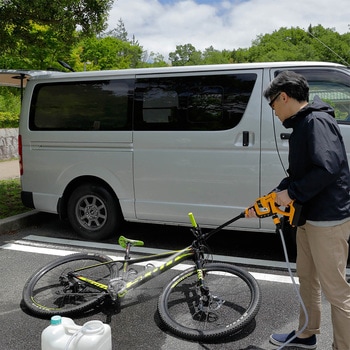 充電式ポータブルウォッシャー 京セラインダストリアルツールズ(旧:リョービ)