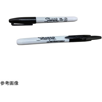 Sharpie滅菌ラボマーカー 黒 4本入 PENシリーズ アズワン