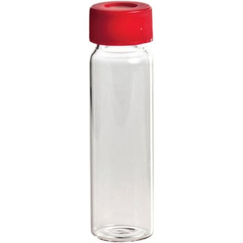 飲料水分析用EPAバイアル・VOC/VOA用 セプタム付 72本入 Quality Environmental Containers