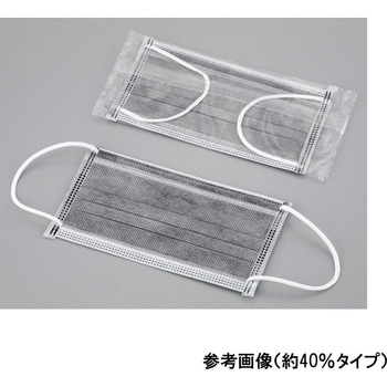 高性能活性炭マスク 4層タイプ 50枚入 アズワン