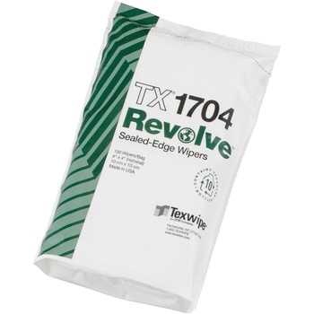 再生ポリエステルワイパー・リボルブ 未滅菌 100枚入 TX17シリーズ TexWipe(テックスワイプ)