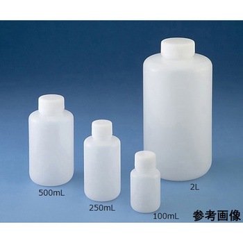 Jボトル丸型 広口 ナチュラル 滅菌済 NIKKO(ニッコーハンセン)