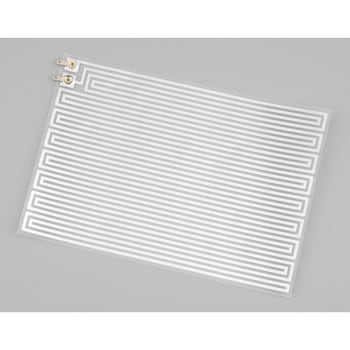 アルミ箔フィルムヒーター 粘着なし 両面PET ALシリーズ アズワン