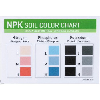 5880 NPK土壌測定キット 検査セット 窒素・リン酸・カリウム×各50回 1