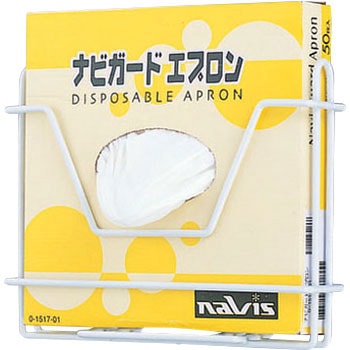 ワイヤバスケットマグネット付ナビガード用 アズワン