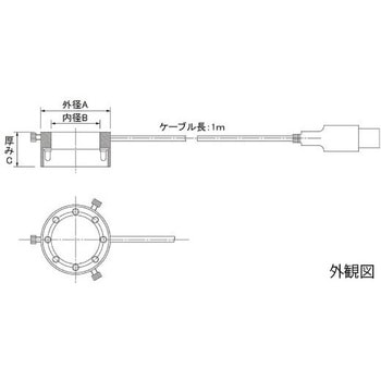 USB式リング型LED照明 LRF-66/50シリーズ オプター