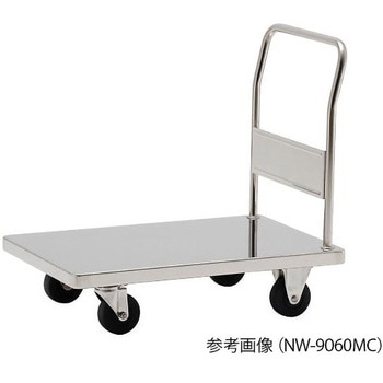 オートクレーブ対応台車 ニューウイング フットブレーキ無 NWシリーズ テックサス(旧：本庄厨房機器製作所)