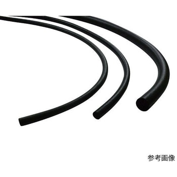 フッ素ゴムスポンジ紐 丸 アズワン